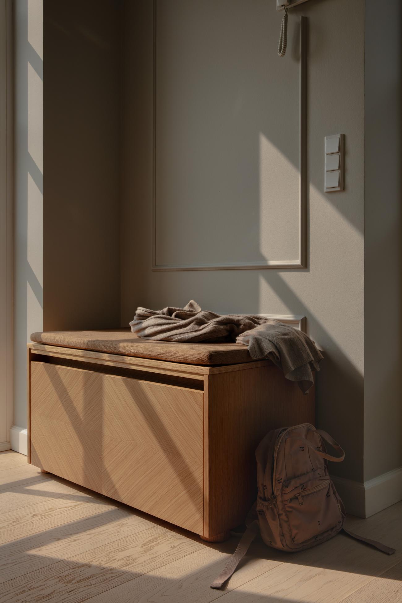 Hideaway, oppbevaringsbenk