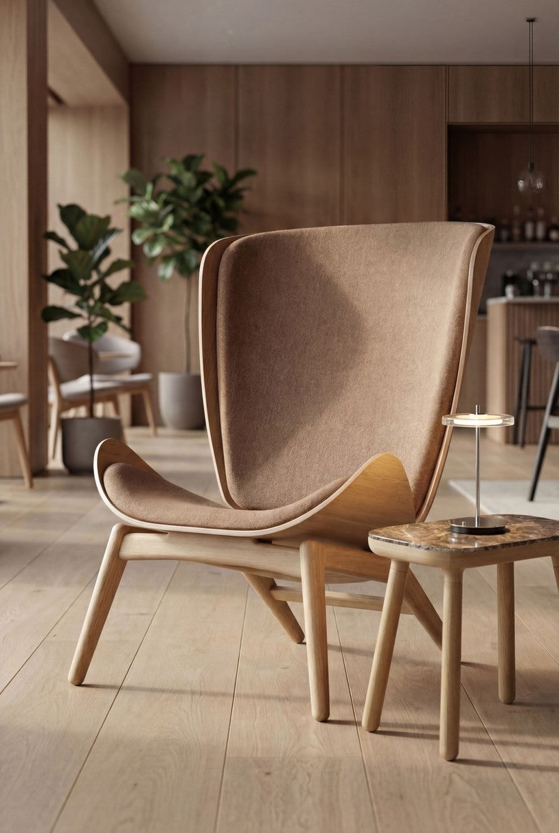 The Reader, wing chair Lenestol