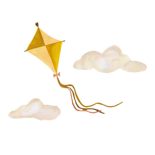 That's Mine Wallsticker Kite Small