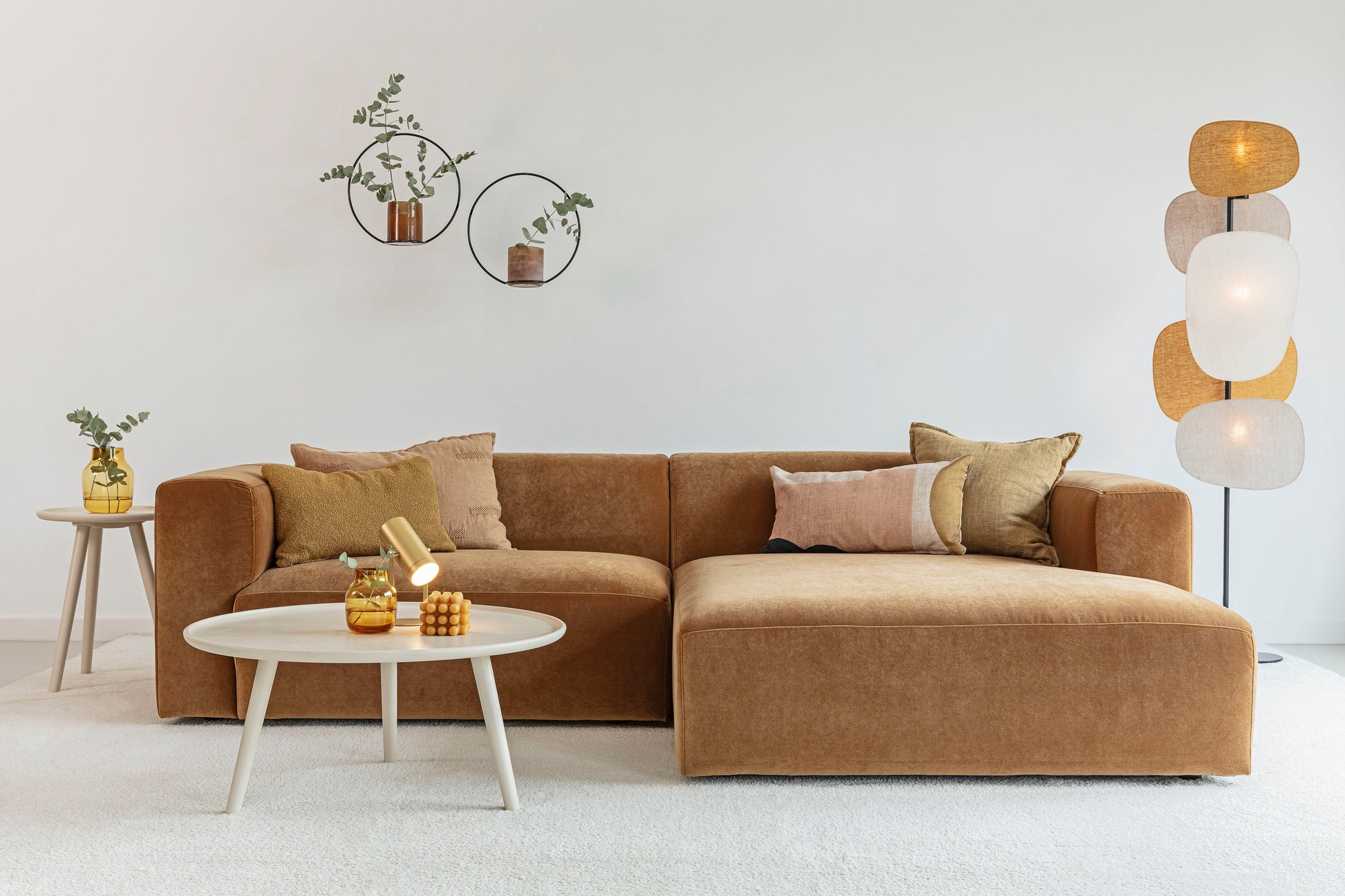 Annie sofa Oppset 1, nyhet, en del av kategorien Hjørnesofa - At Home Interiør