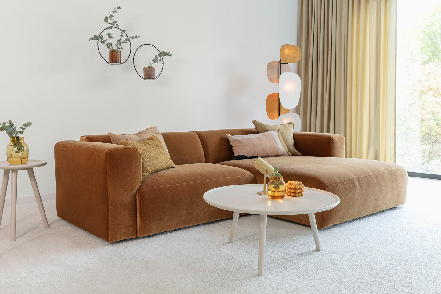 Annie sofa Oppset 1, nyhet, en del av kategorien Hjørnesofa - At Home Interiør
