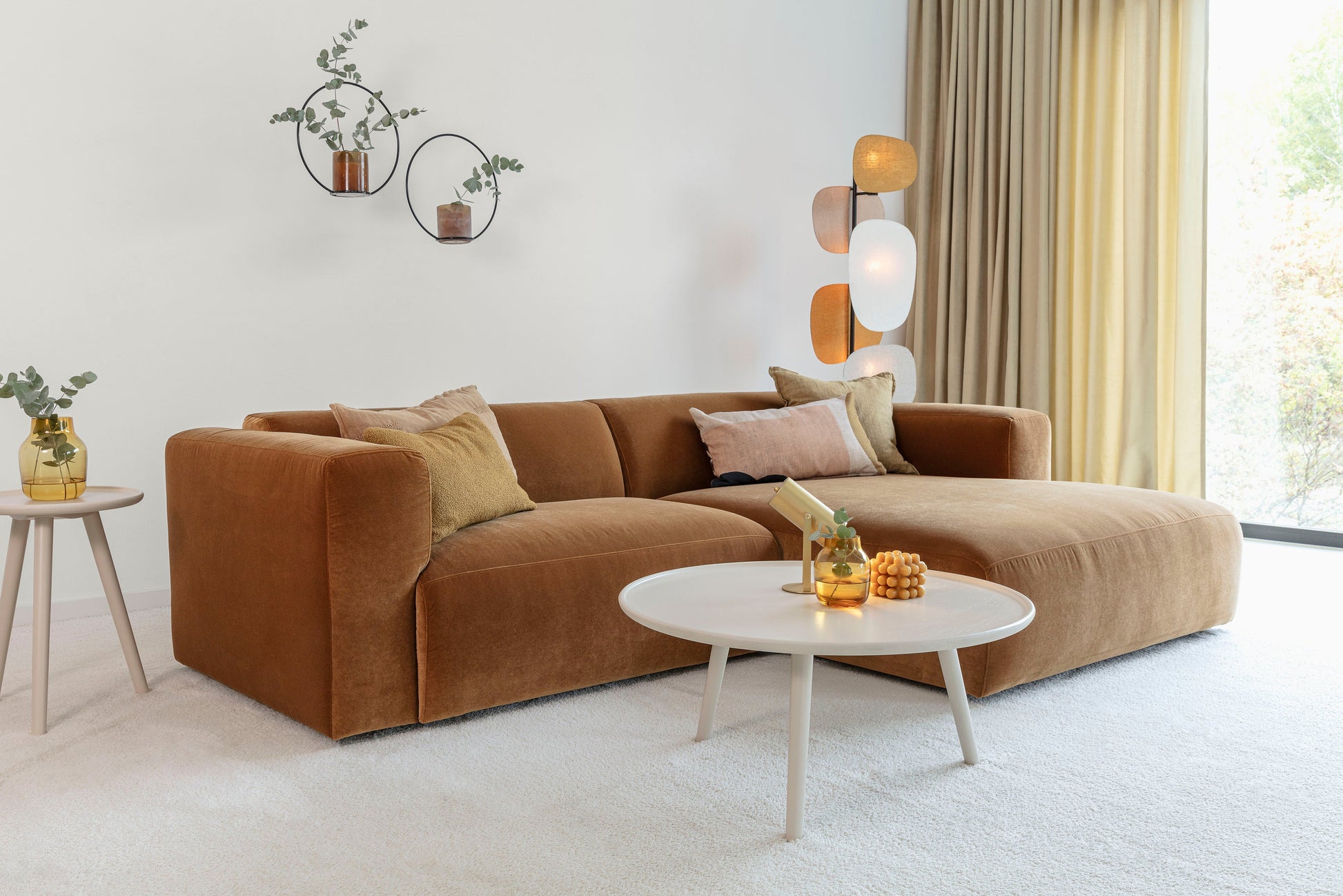 Annie sofa Oppset 1, nyhet, en del av kategorien Hjørnesofa - At Home Interiør