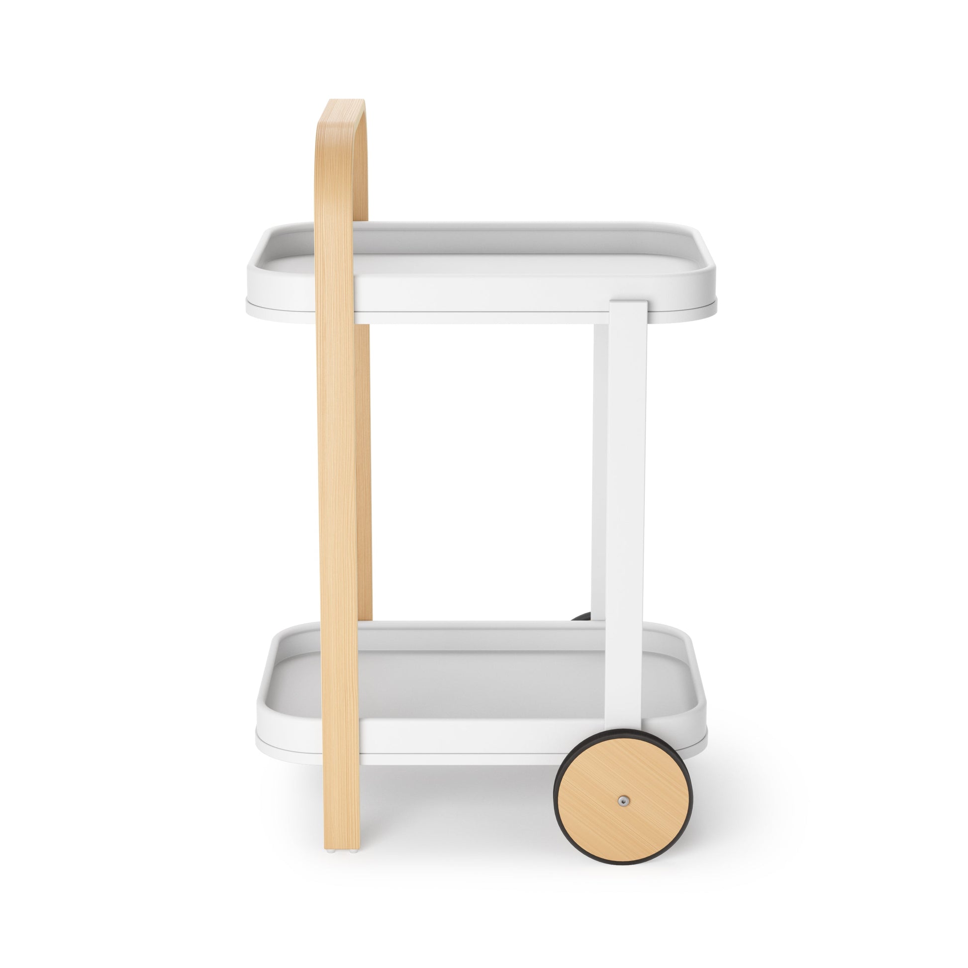 Bar - og oppbevaringsvogn, hvit Bellwood – elegant og allsidig, en del av kategorien - At Home Interiør