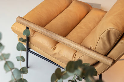 Bill lenestol skinn, en del av kategorien Lenestol - At Home Interiør