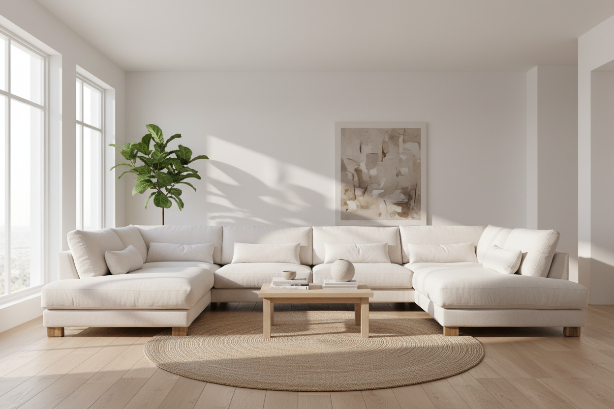 Brandon sofa oppset 15 hestesko