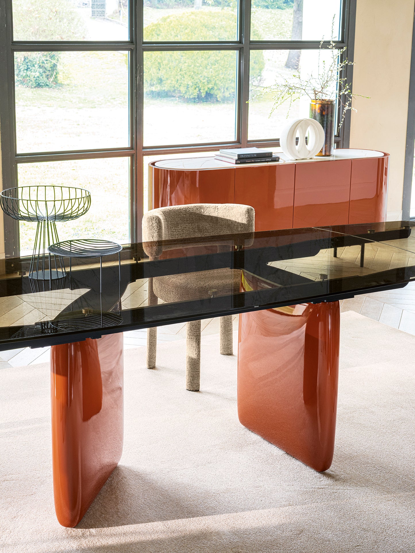 Riverstone uttrekkbart spisebord 165-240