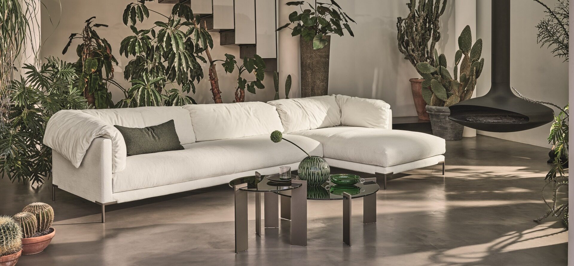 Drop hjørnesofa med chaiselongue, Ditre Italia, en del av kategorien Hjørnesofa - At Home Interiør