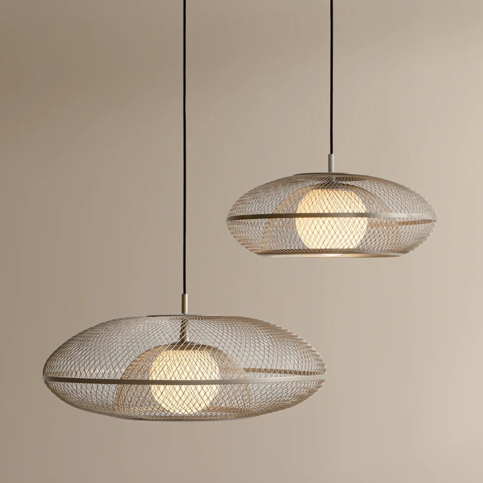 Faraday pendellampe large Ø60 - Børstet stål. NYHET, en del av kategorien Taklampe - At Home Interiør