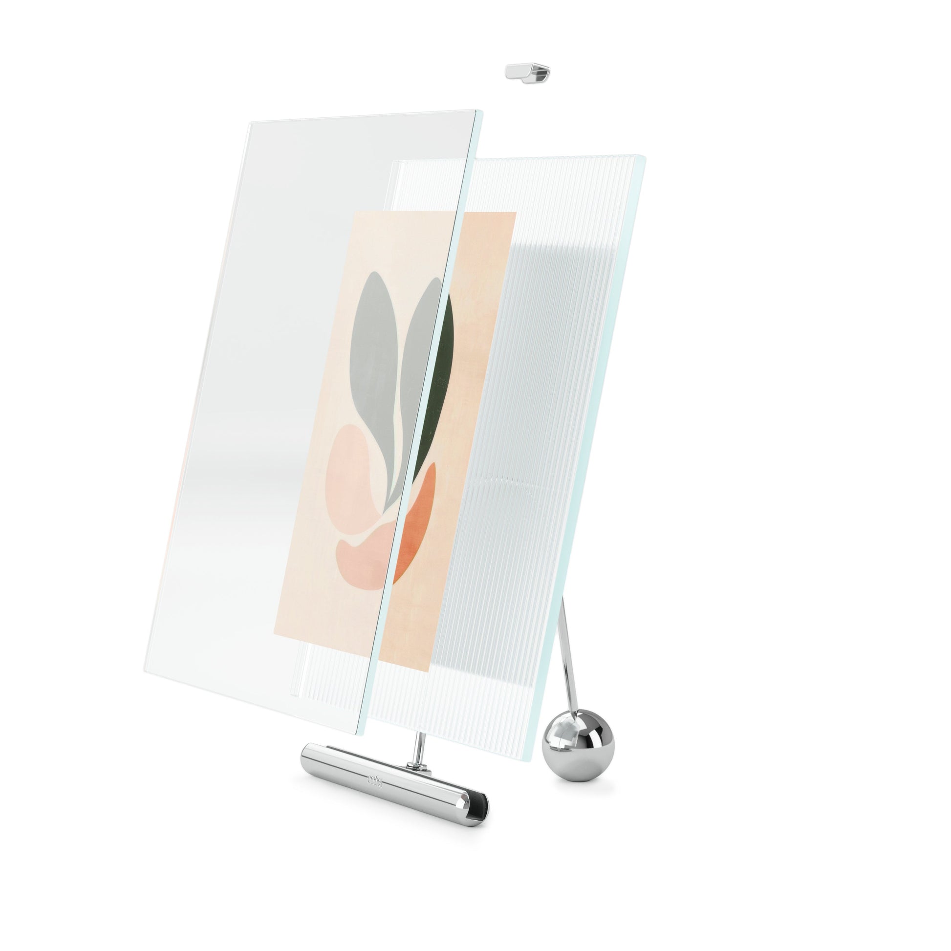 Flute Ramme, 16*20 Krom/sort, en del av kategorien Ramme - At Home Interiør