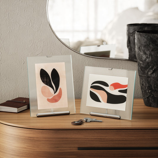 Flute Ramme, 19*23 Krom/sort, en del av kategorien Ramme - At Home Interiør