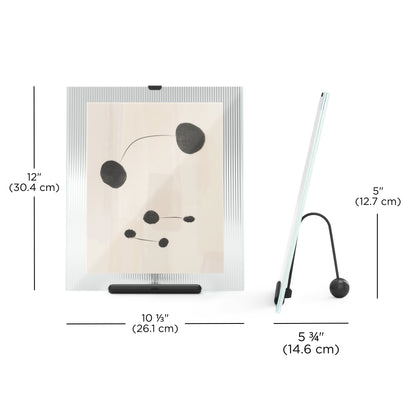 Flute Ramme, 30*26 Krom/sort, en del av kategorien Ramme - At Home Interiør