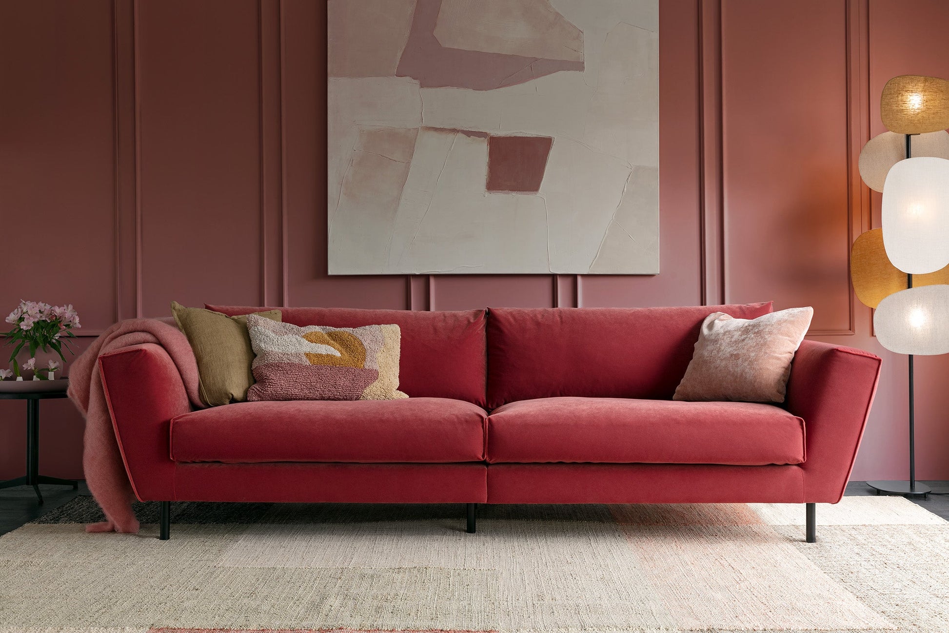 GUSTAV 3XL - seter sofa, flere tekstil valg, en del av kategorien 3 - seter - At Home Interiør