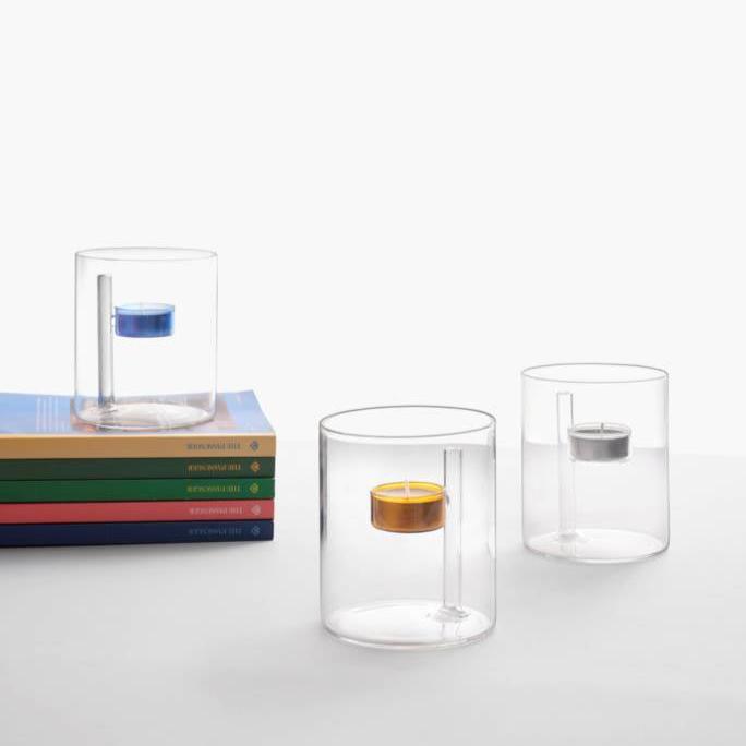 Iris Telysholder 1 klar, en del av kategorien Glass - At Home Interiør