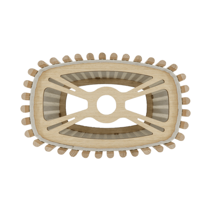 Komorebi Rektangel Lampeskjerm 2 Størrelser og 2 tre farger, en del av kategorien Lampeskjerm - At Home Interiør