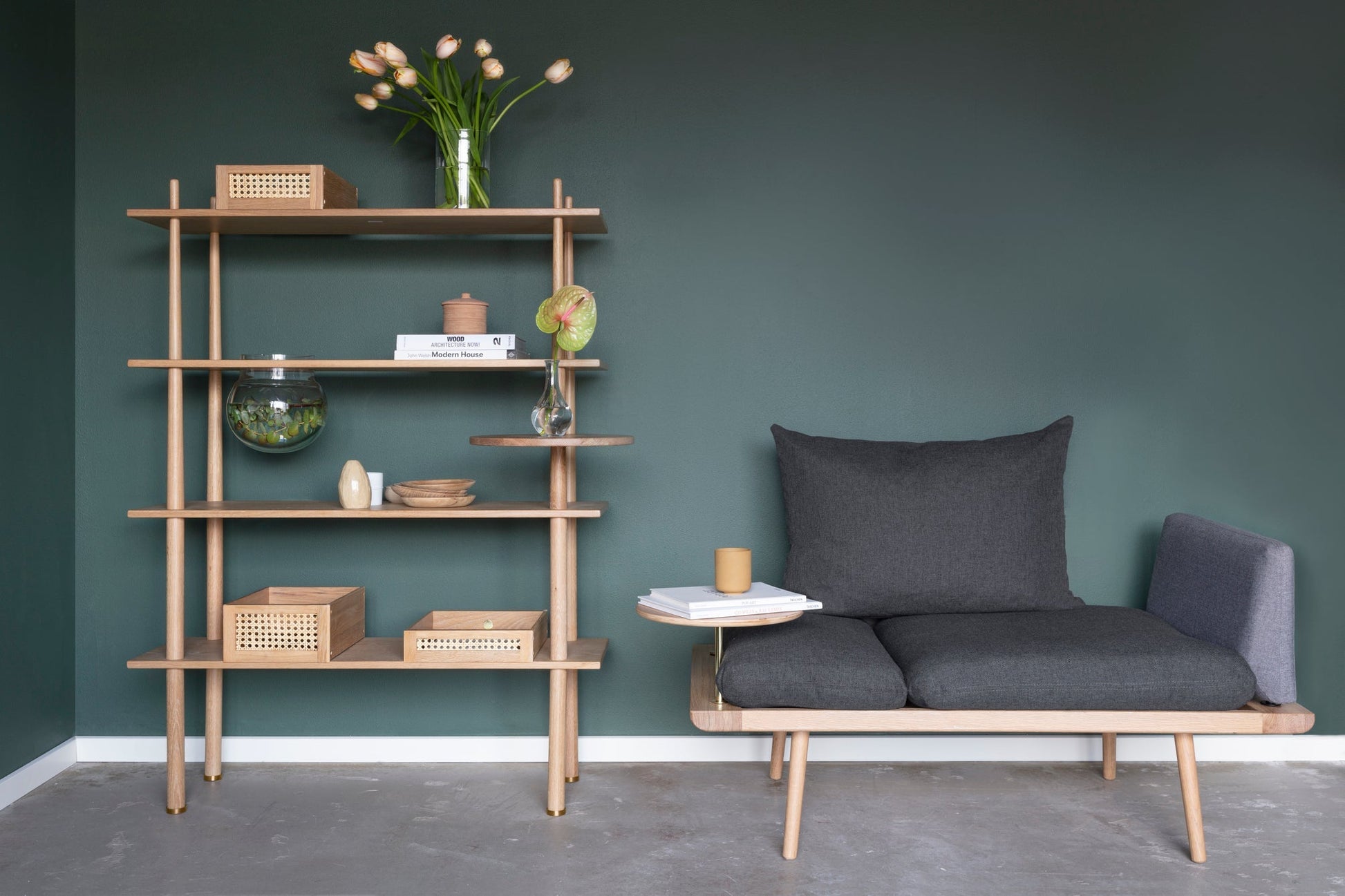 Lounge Around, 1,5 seter sofa, en del av kategorien 2 - seter - At Home Interiør