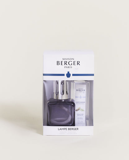Maison Berger Glaçon duftlampe – grå – duftlampen i gaveeske