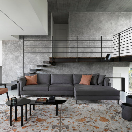 Meridien 3 seter + maxi chaiselongue, en del av kategorien Hjørnesofa - At Home Interiør