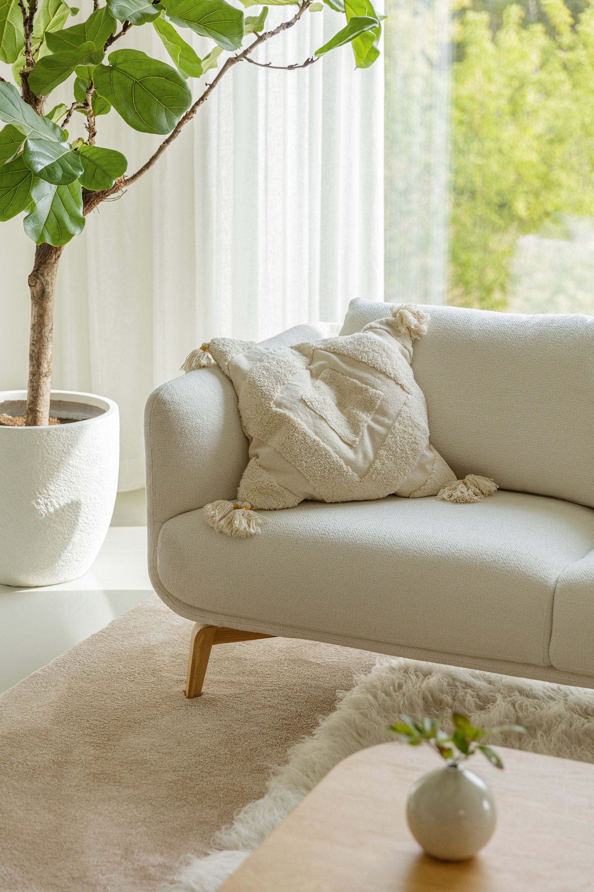 Moa 3,5 seter sofa, flere tekstilvalg., en del av kategorien Modulsofa - At Home Interiør