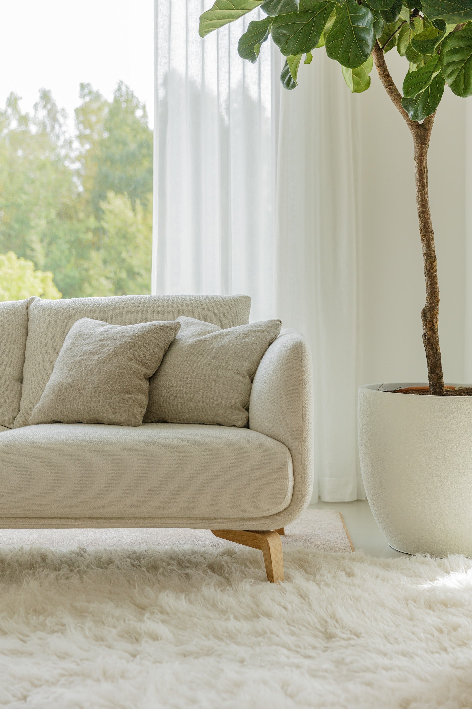 Moa 3,5 seter sofa, flere tekstilvalg., en del av kategorien Modulsofa - At Home Interiør