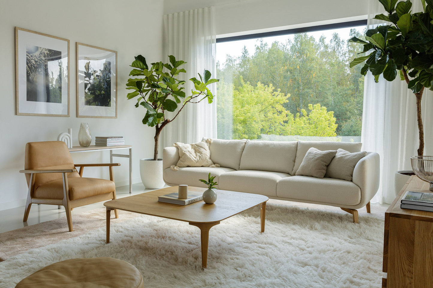 Moa 3,5 seter sofa, flere tekstilvalg., en del av kategorien Modulsofa - At Home Interiør