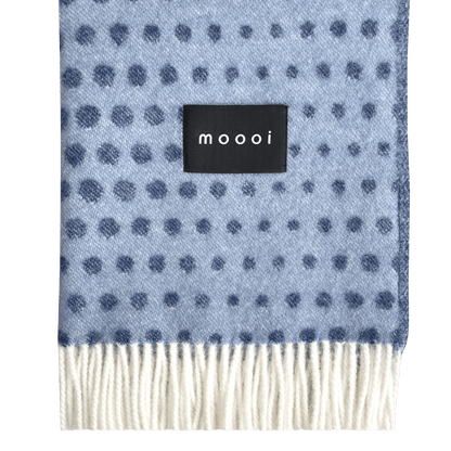 Moooi Blooming Seadragon Ullpledd_Denim Navy, en del av kategorien Pledd - At Home Interiør