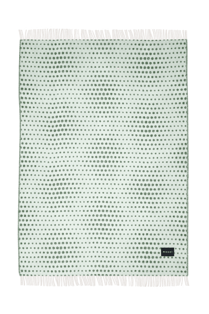 Moooi Blooming Seadragon Ullpledd_Sage forrest, en del av kategorien Pledd - At Home Interiør