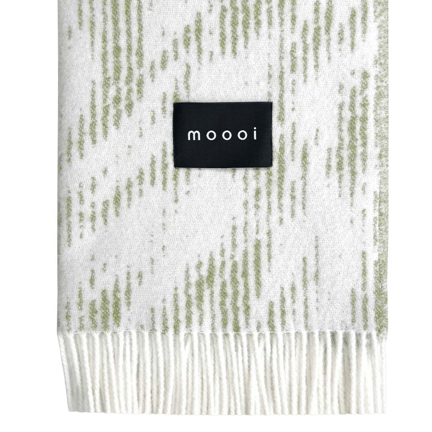 Moooi Blushing Sloth Olive cream Ullpledd, en del av kategorien Pledd - At Home Interiør