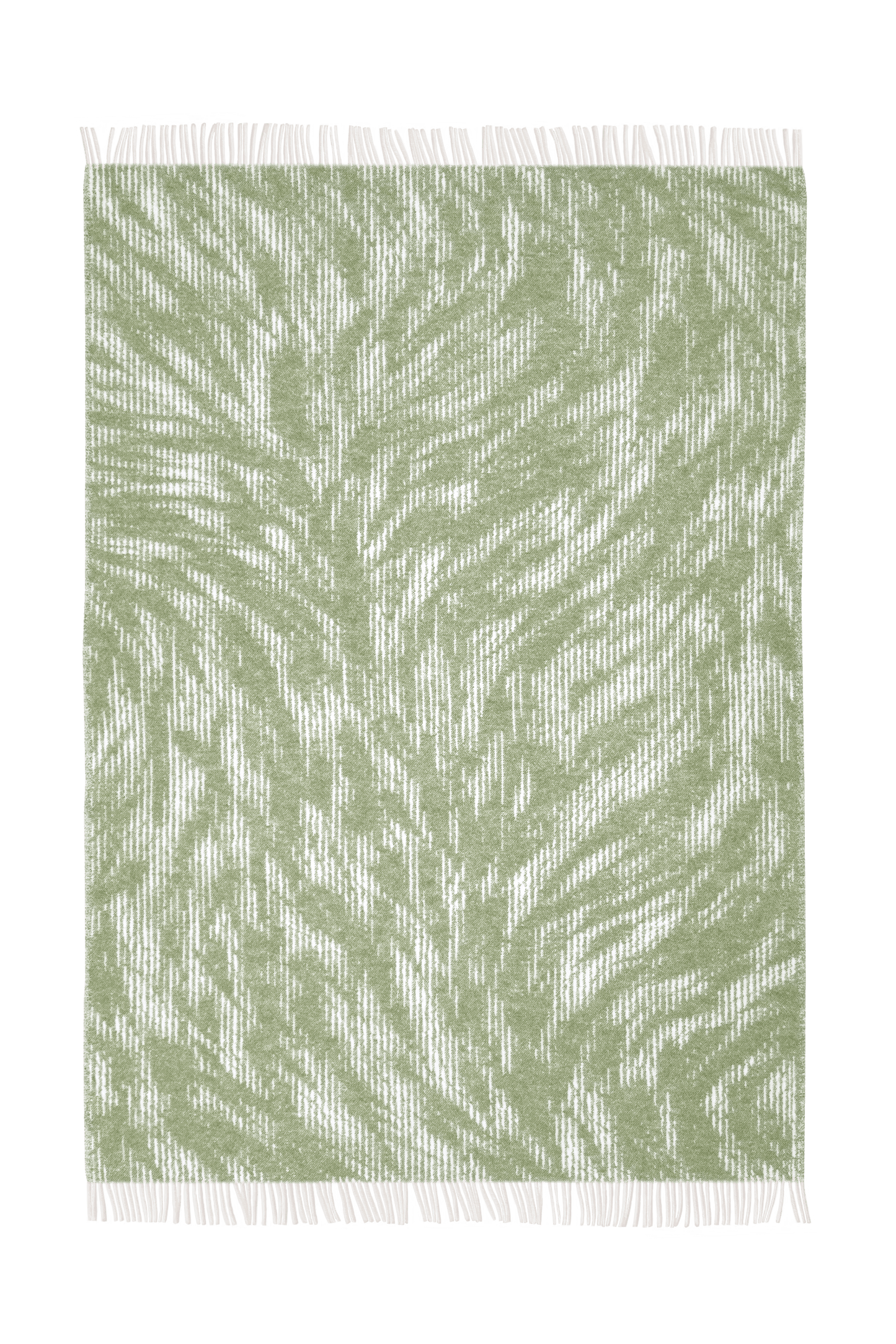 Moooi Blushing Sloth Olive cream Ullpledd, en del av kategorien Pledd - At Home Interiør