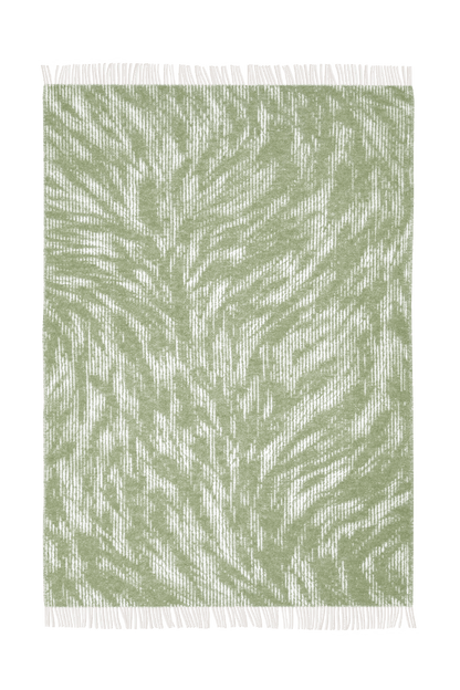 Moooi Blushing Sloth Olive cream Ullpledd, en del av kategorien Pledd - At Home Interiør