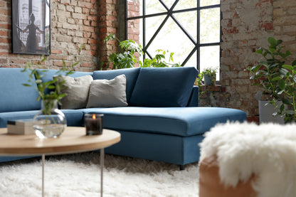 Palma hjørnesofa set 8 i moderne stue – møbelfaghandel i Oslo