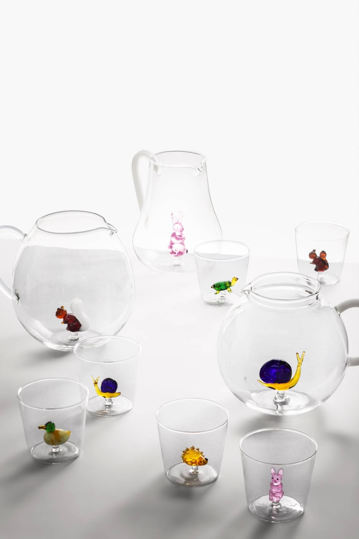 Pitcher Turtle, Mugge, en del av kategorien Glass - At Home Interiør