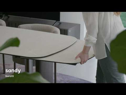 Sandy spisebord med utrekk i begge ender. Nyhet