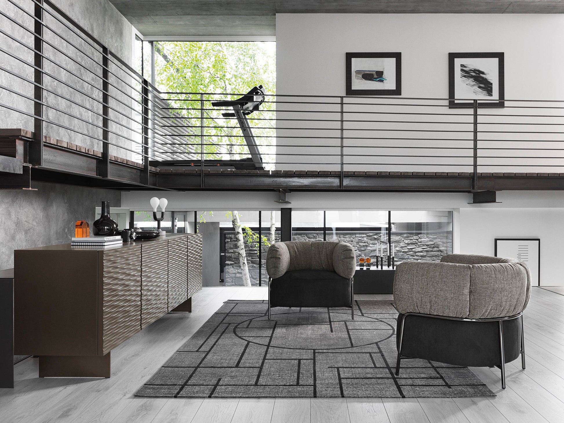 Quadrotta Lenestol, en del av kategorien Lenestol - At Home Interiør