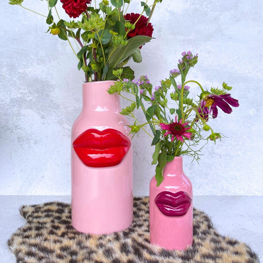 Keramisk vase Lepper, Kissy kissy