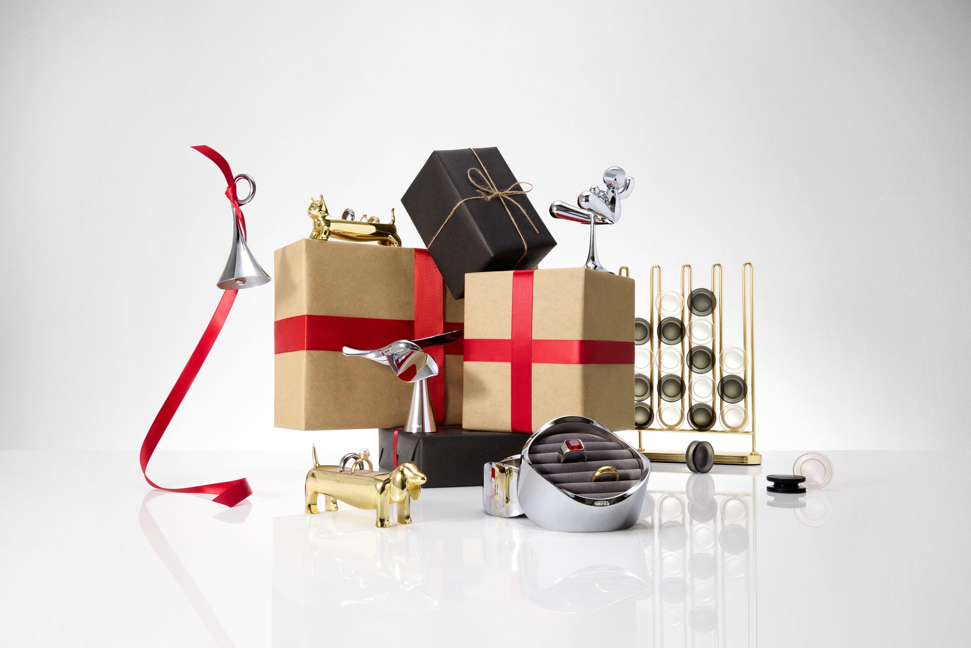 Ringholder Alicat messing, en del av kategorien - At Home Interiør