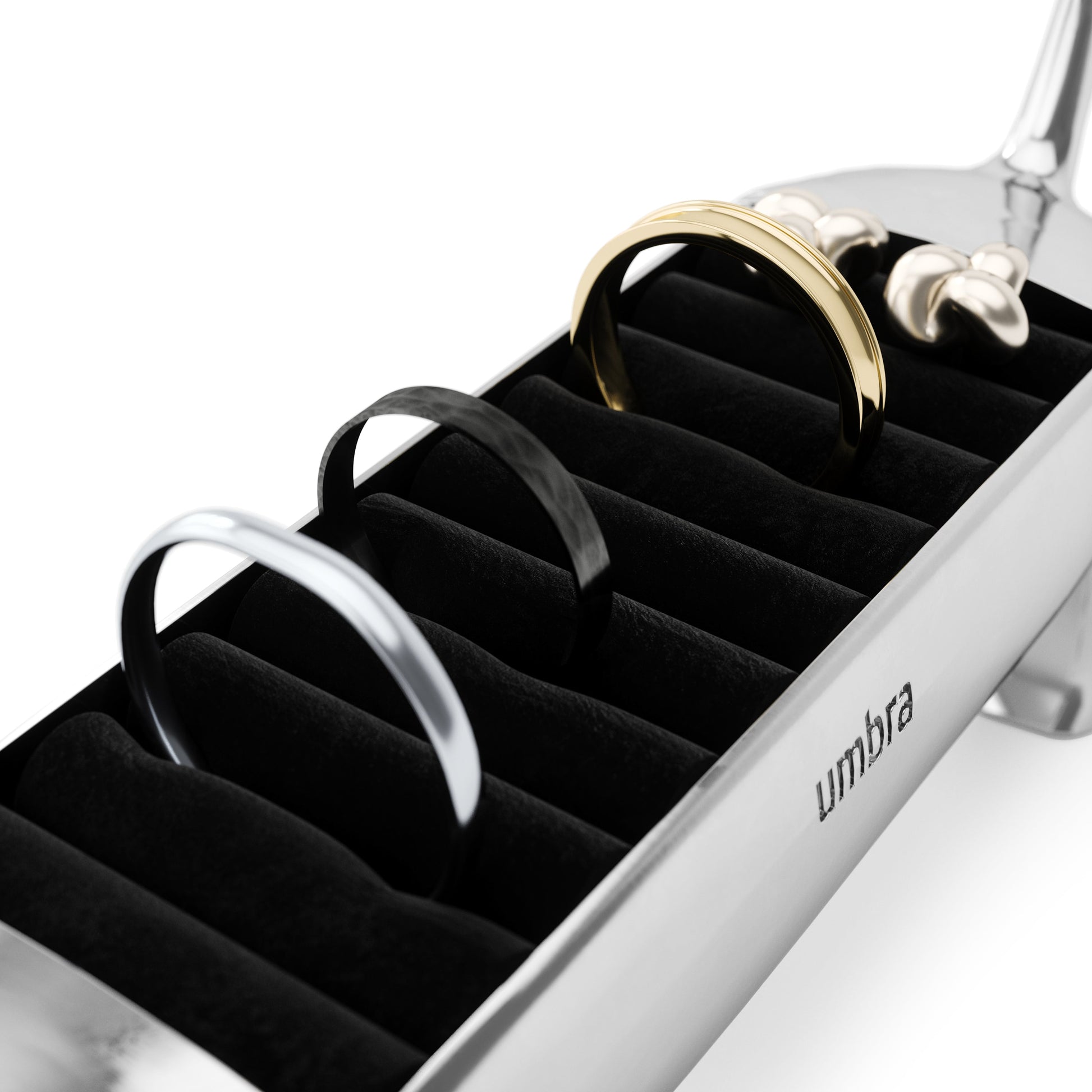 Ringholder Dachsie chrome, en del av kategorien - At Home Interiør