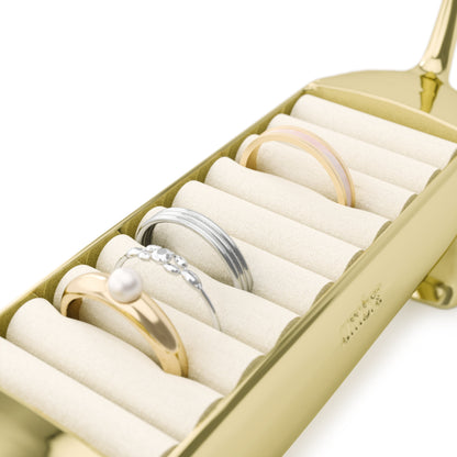 Ringholder Dachsie messing, en del av kategorien - At Home Interiør