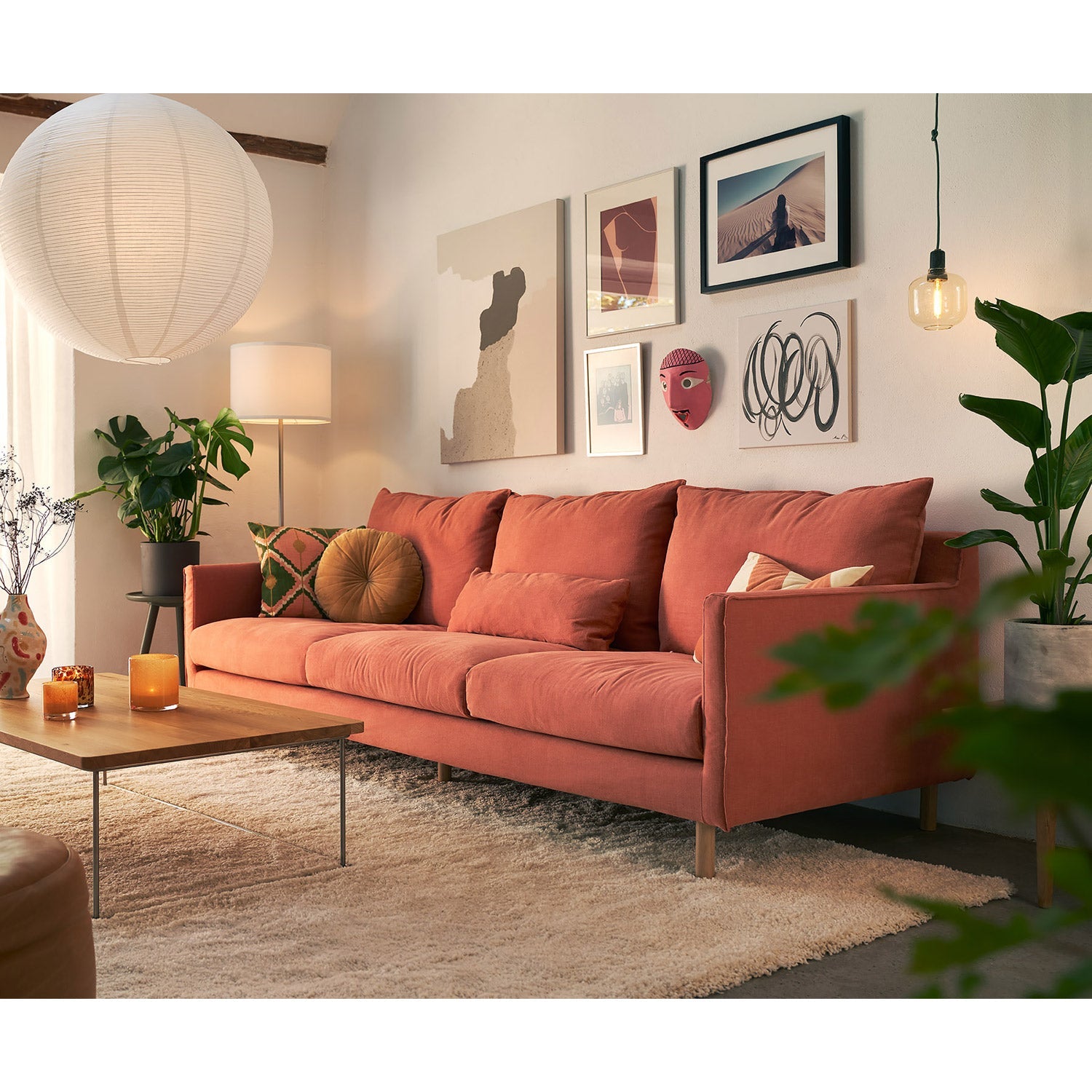Sally 3,5 - seter sofa, en del av kategorien 4 - seter - At Home Interiør