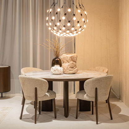 Sandy Rundt spisebord 140/160, en del av kategorien Spisebord - At Home Interiør