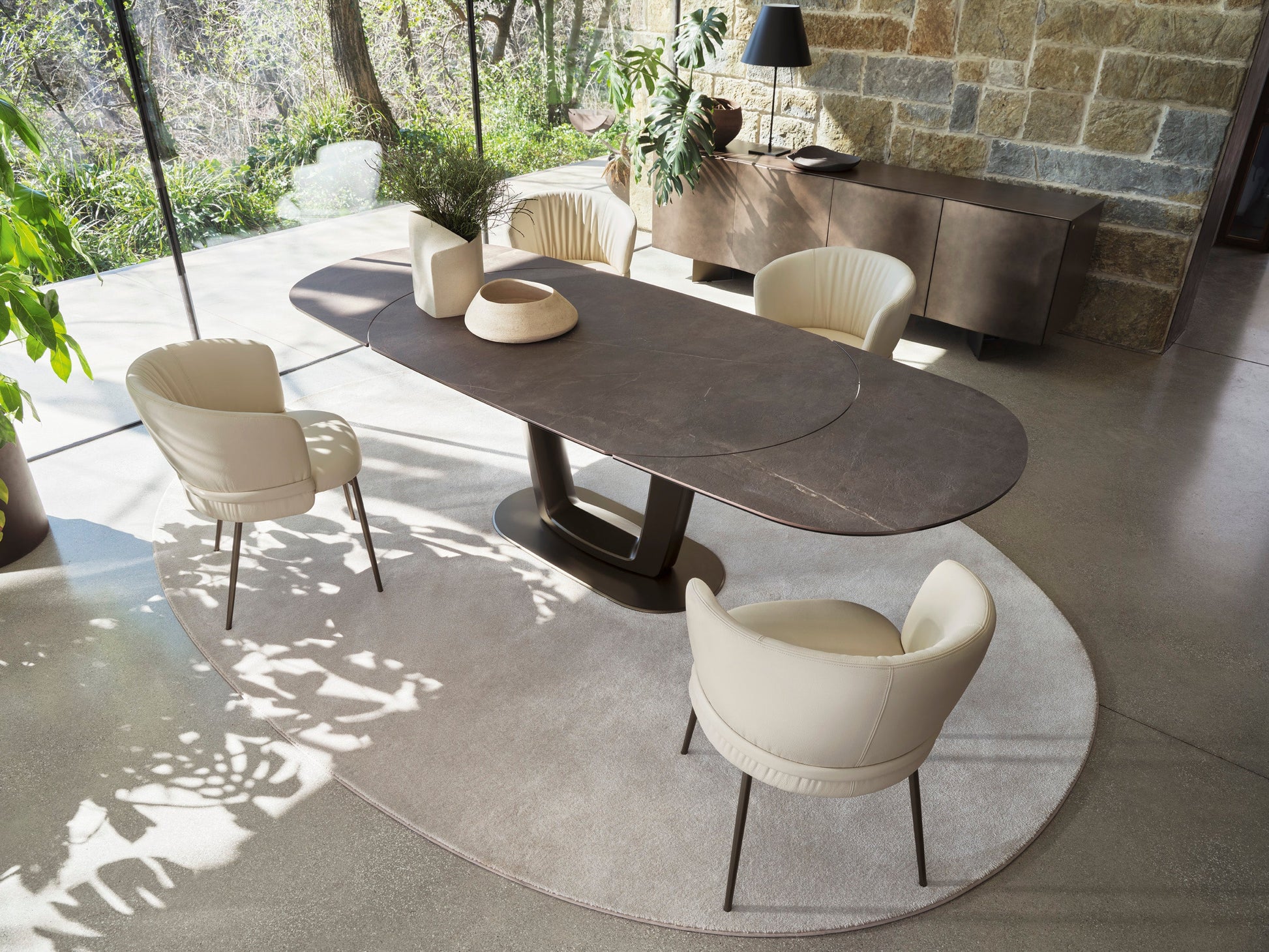 Sky Beige Gulvteppe 350*240, en del av kategorien Gulvteppe - At Home Interiør