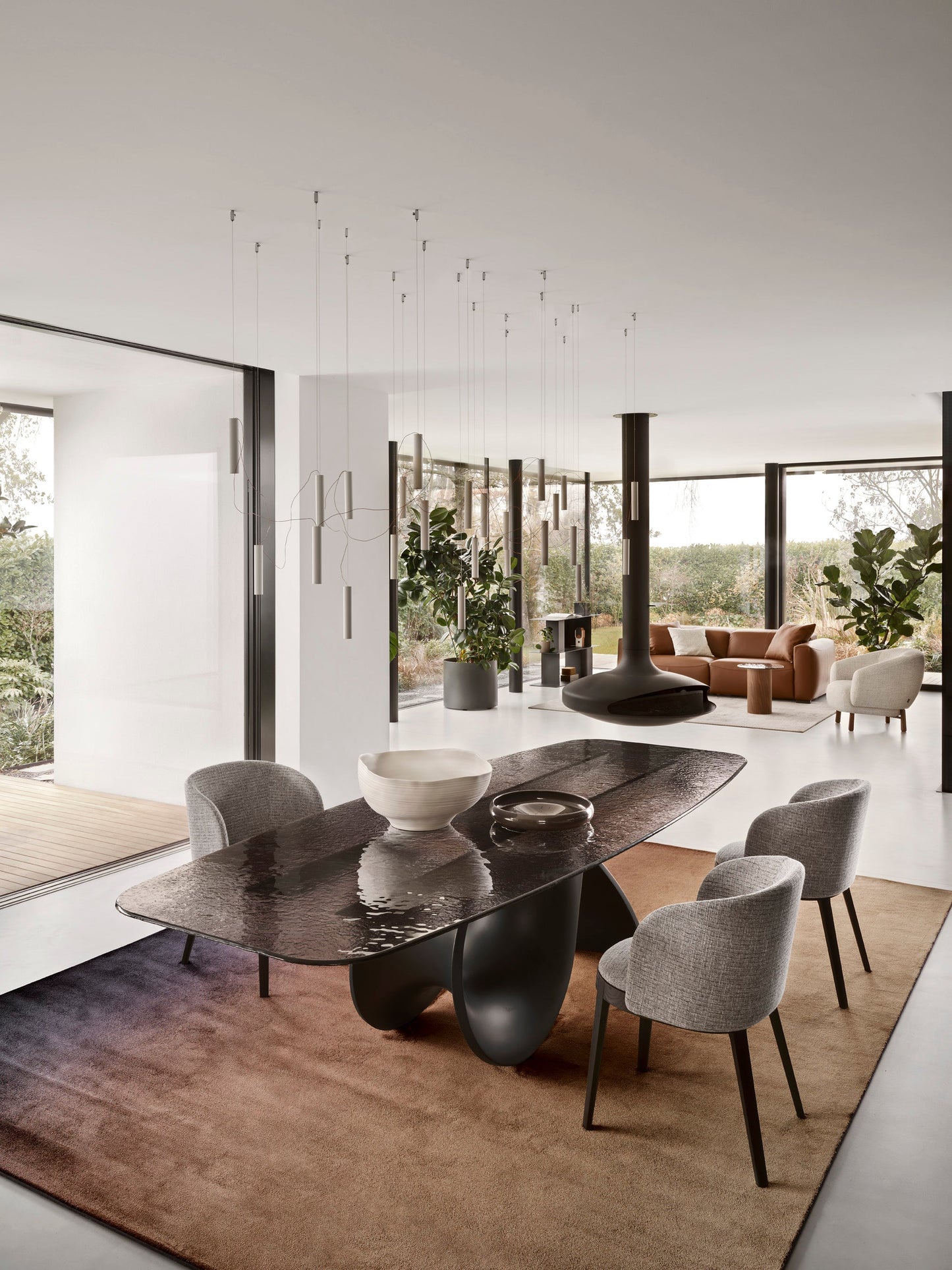 Sky Taupe Gulvteppe, en del av kategorien Gulvteppe - At Home Interiør