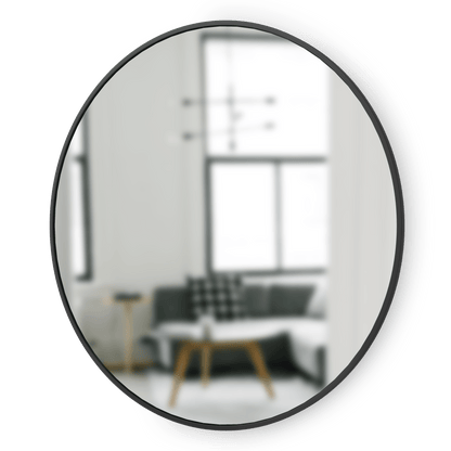 Speil HUB 90 BLACK, en del av kategorien Speil - At Home Interiør