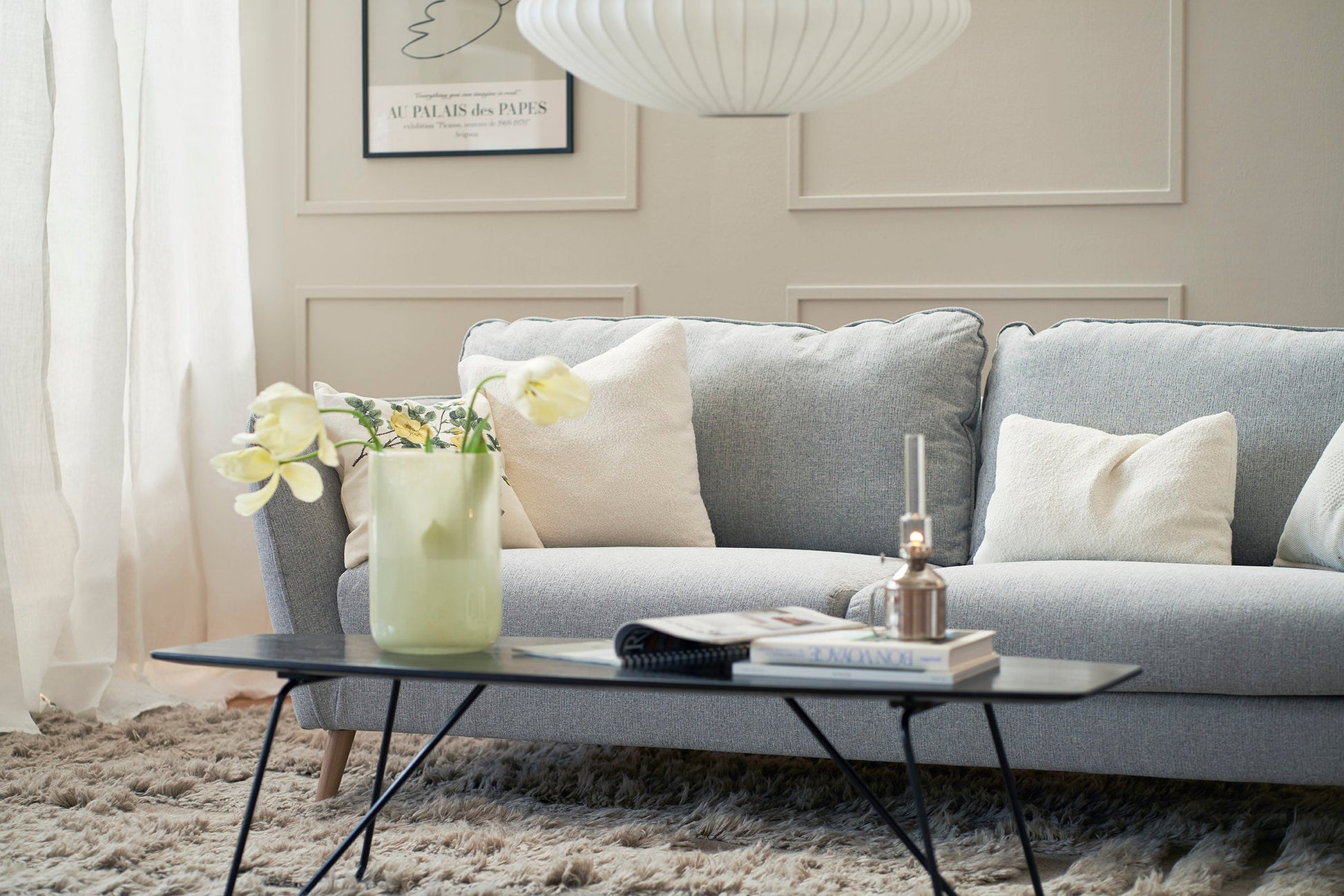 Stella 3 seter sofa, flere tekstilvalg., en del av kategorien Modulsofa - At Home Interiør