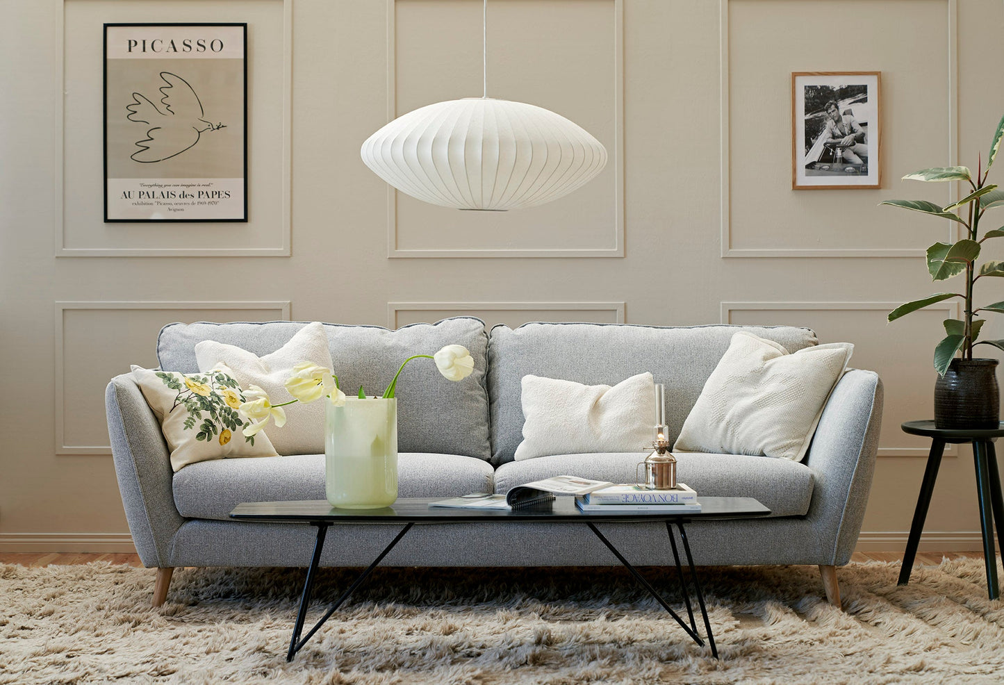 Stella 3 seter sofa, flere tekstilvalg., en del av kategorien Modulsofa - At Home Interiør