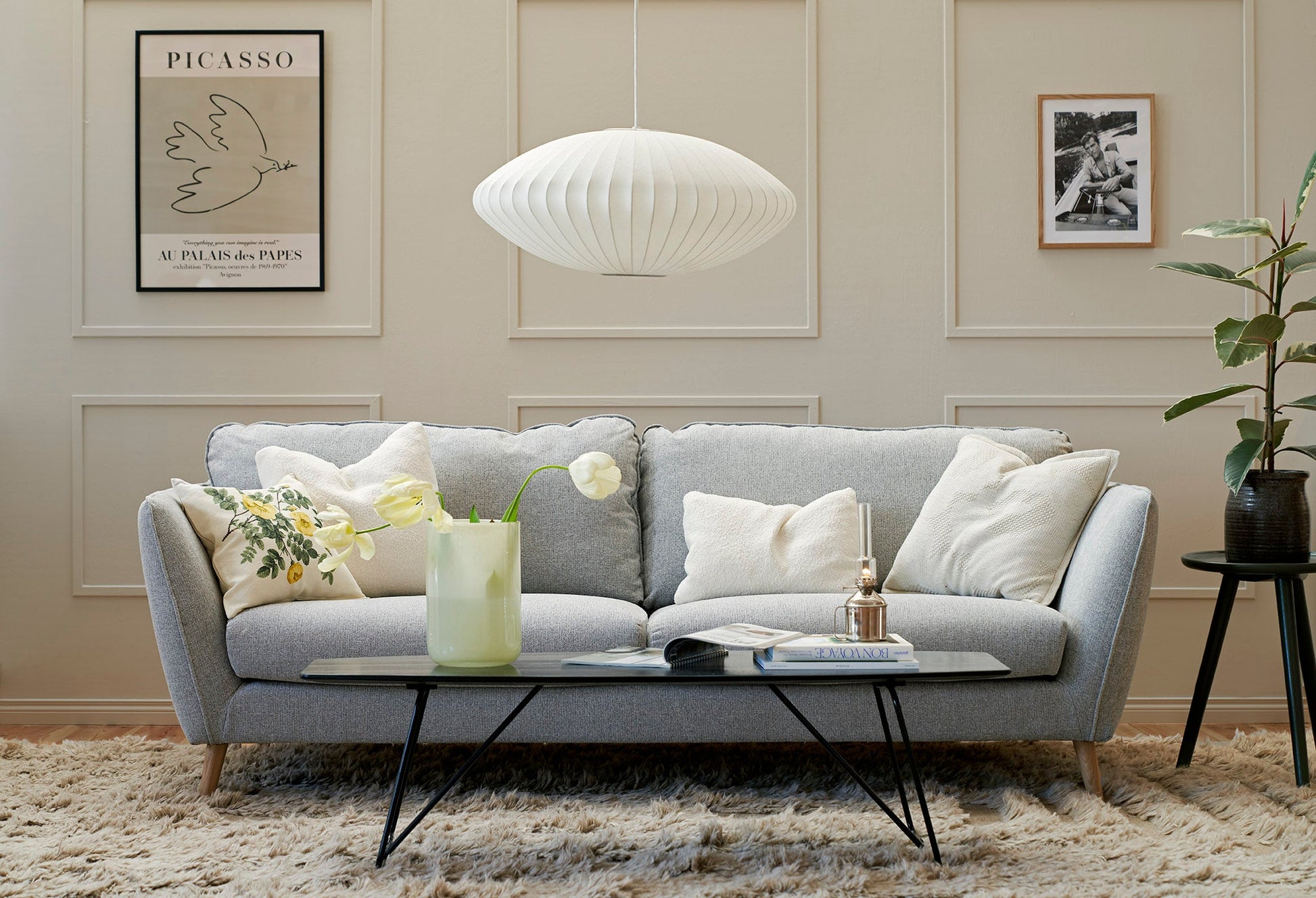 Stella 3 seter sofa, flere tekstilvalg., en del av kategorien Modulsofa - At Home Interiør