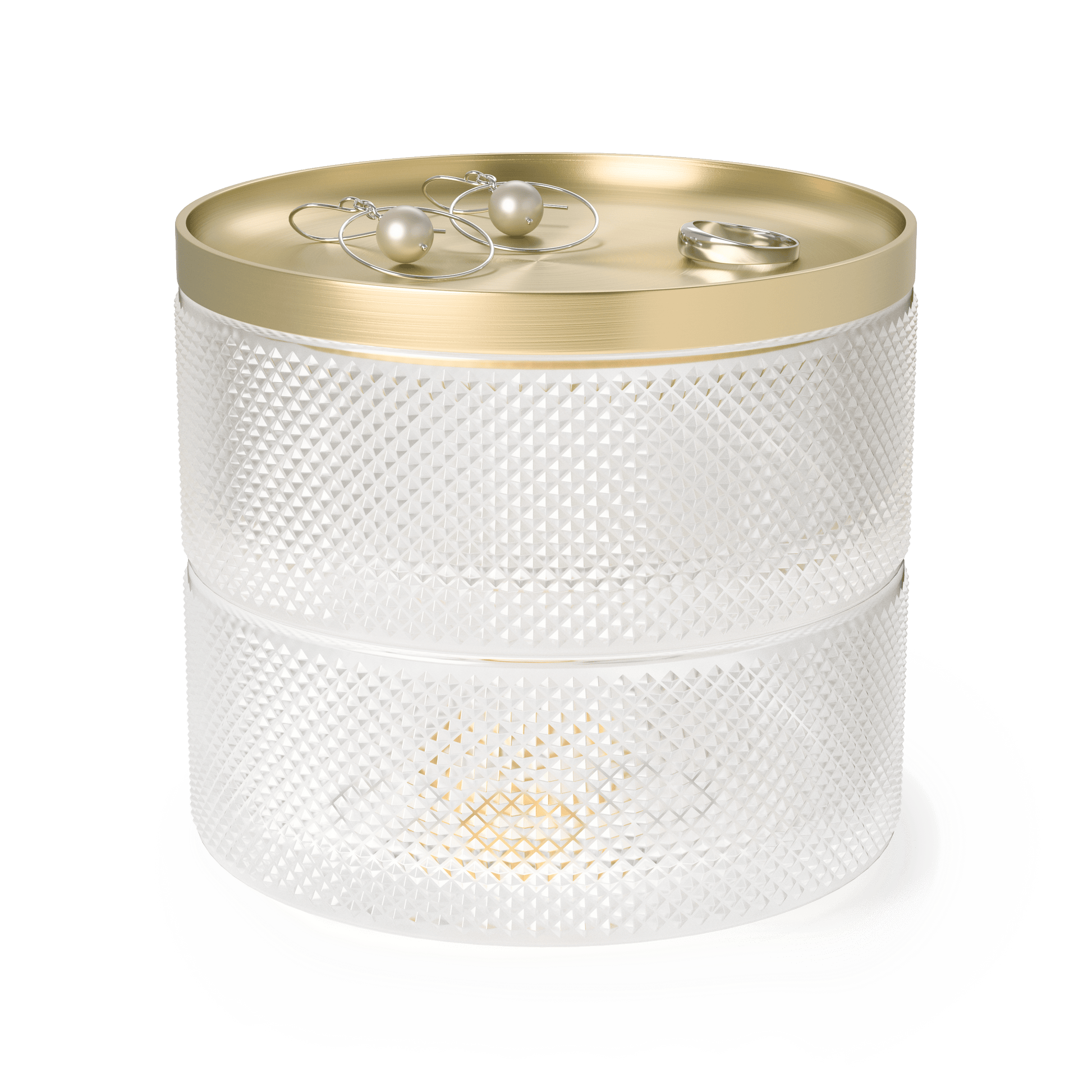 Tesora smykkeskrin glass, en del av kategorien Småsaker - At Home Interiør