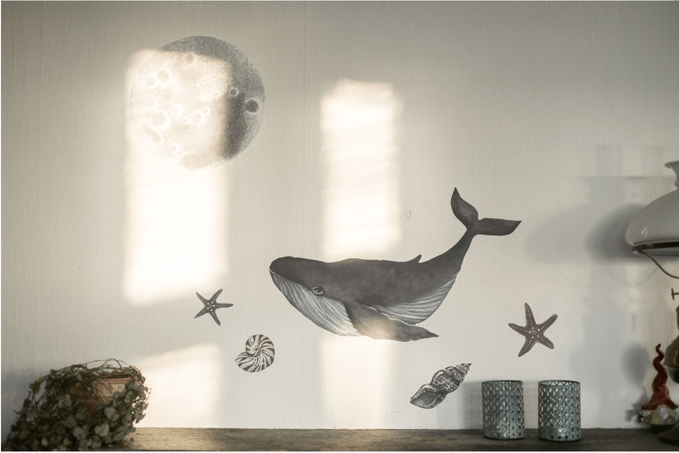 That's Mine Wallsticker Fullmoon, en del av kategorien Wallstickers - At Home Interiør