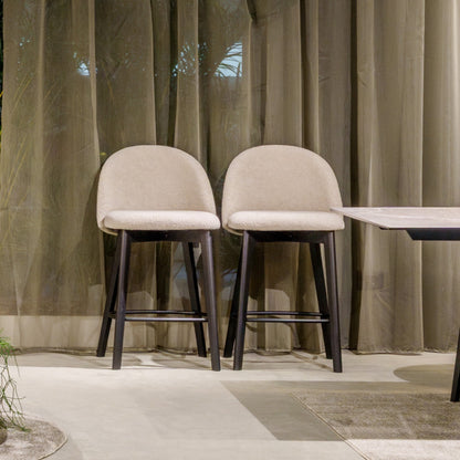 Tuka barstol treben kjøkkenøy– Connubia, en del av kategorien barstol - At Home Interiør