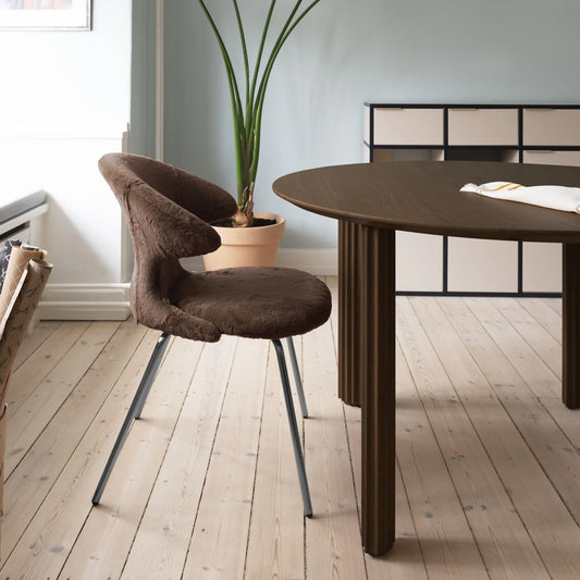 Comfort Circle spisebord 120 dark Oak , Lagersalg
