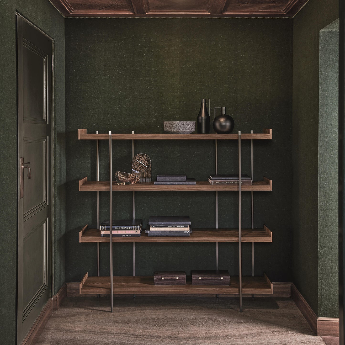 Unit Library, frittstående hylle, 2 str